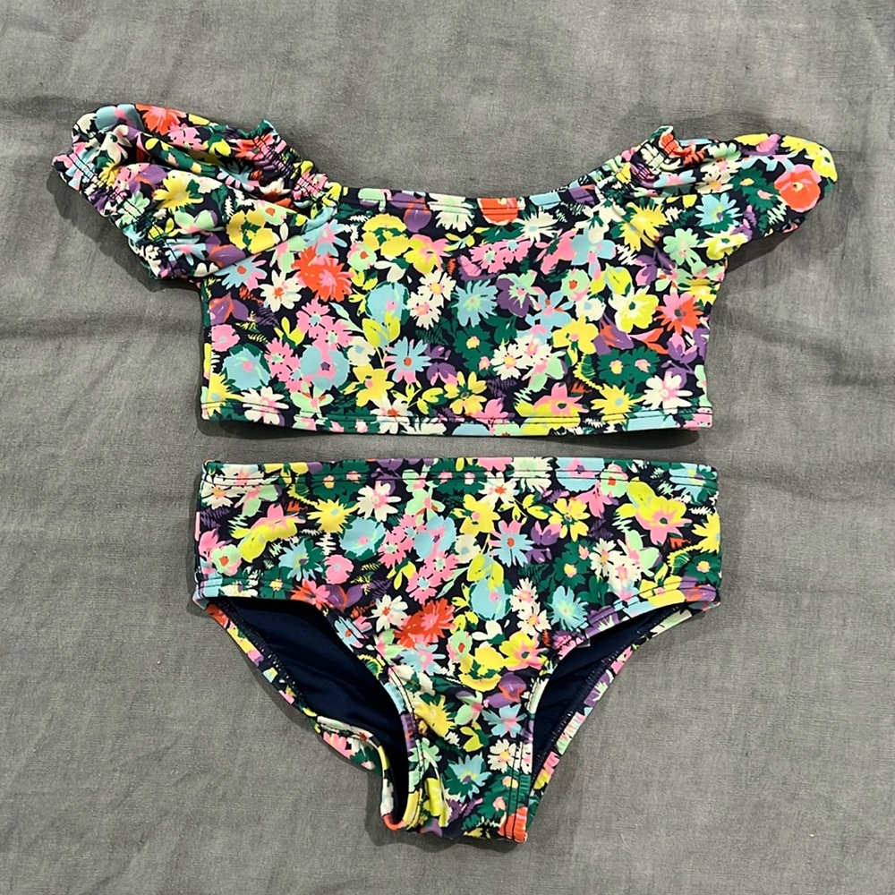 Baby Gap floral bikini